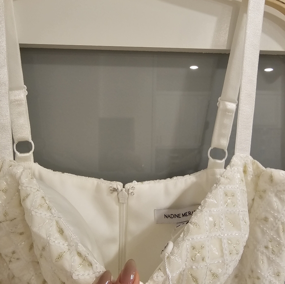 NWT brand new never worn Nadine Merabi Hailey Jumpsuit size small - Picture 10 of 12